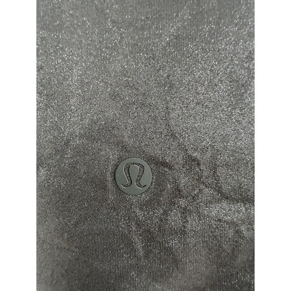 lululemon Wundermost Ultra-Soft Nulu Crewneck Cropped T-Shirt Black Shine Small - Picture 5 of 6